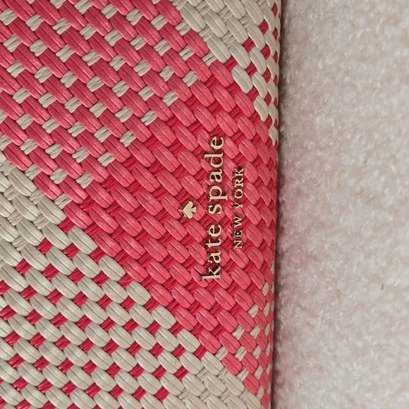 NWT Kate Spade woven convertible clutch bag - Picture 3 of 11